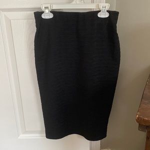 Material Girl Black Pencil Skirt